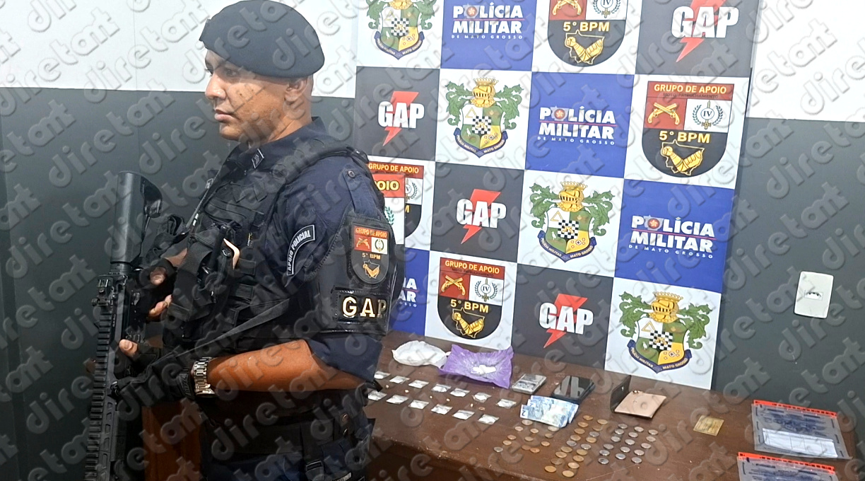 GAP prende mãe e filha após denúncia de tráfico de drogas no Alfredo de Castro 2