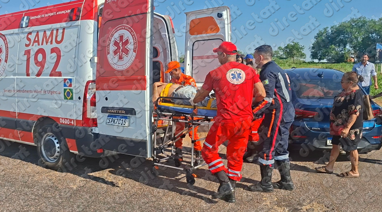 Motorista invade preferencial na MT-130, colide com motocicleta e deixa motociclista em estado gravíssimo 1