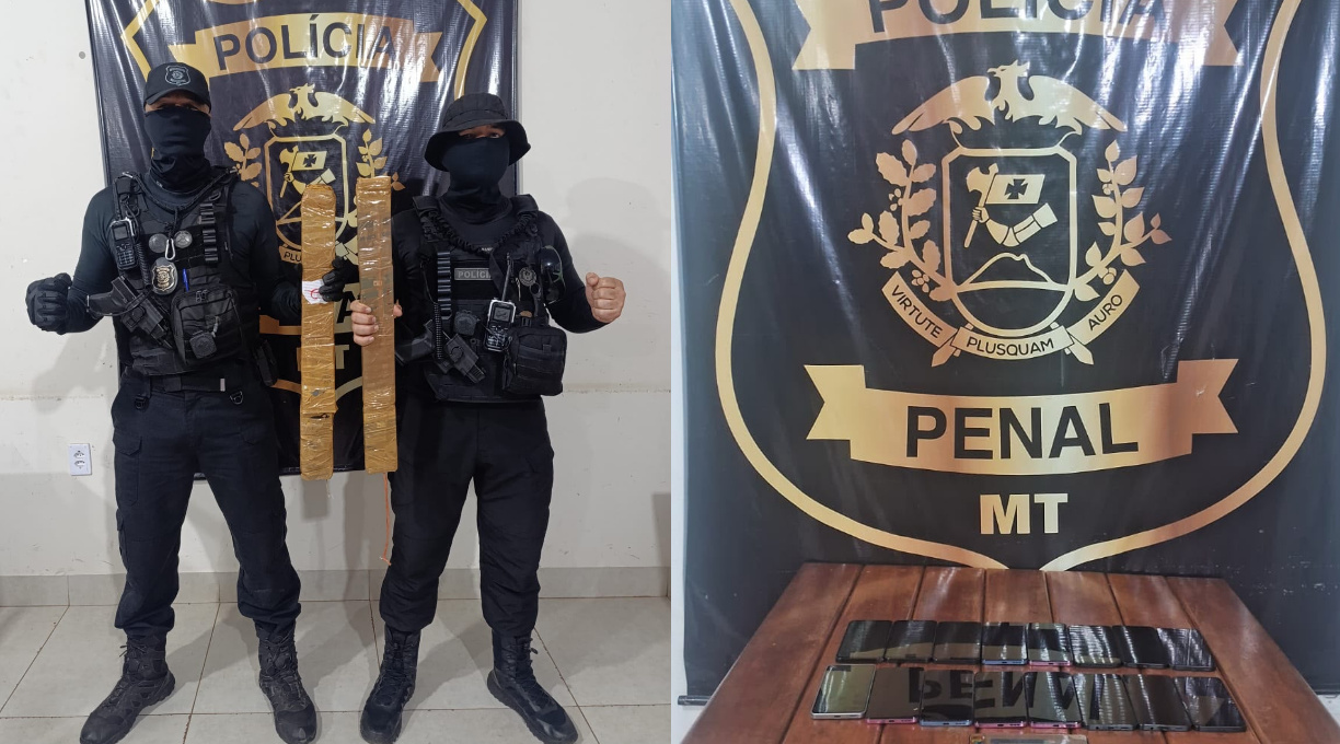 Trabalho initerrupto de policiais penais resulta em apreensão de ilícitos lançados através de drones na Mata Grande 1